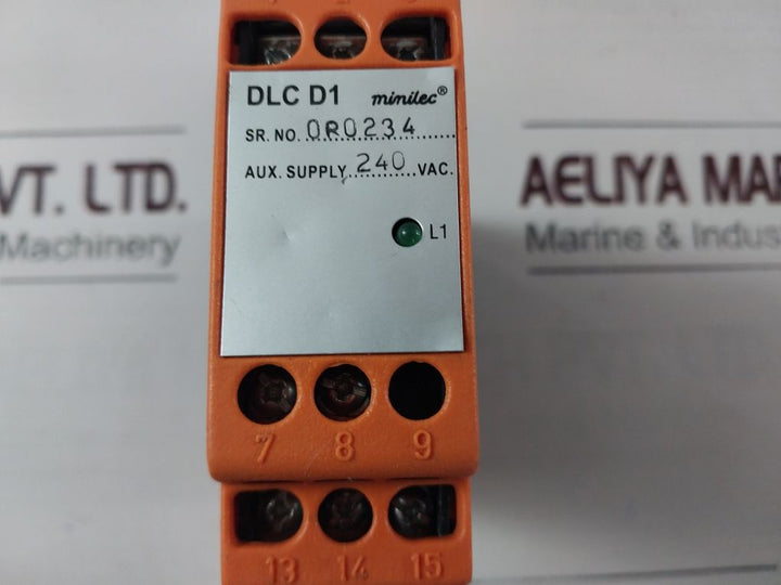 Minilec Dlc D1 Level Controller Aux.Supply 240V Ac
