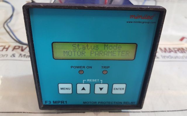 Minilec F3 Mpr1 Motor Pump Protection Relay