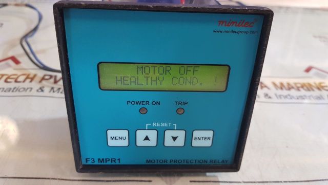 Minilec F3 Mpr1 Motor Pump Protection Relay
