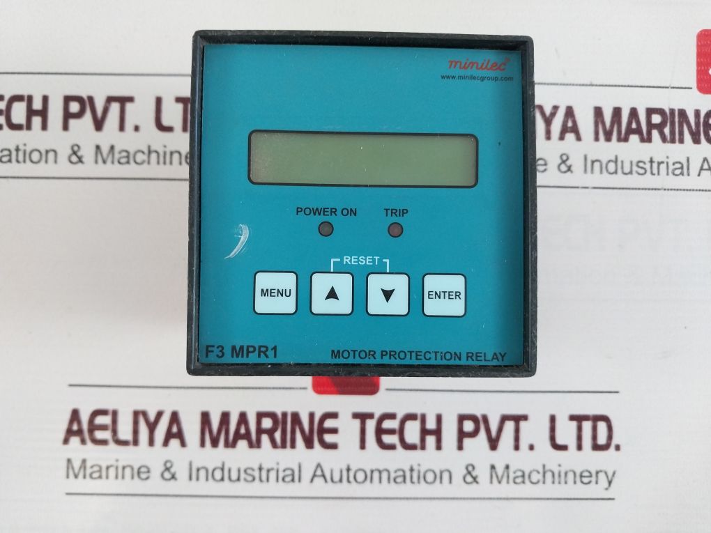 Minilec F3 Mpr1 Motor Pump Protection Relay