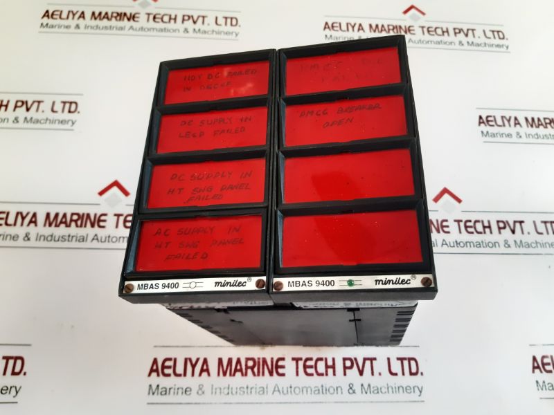 Minilec Mbas 9400 Alarm Annunciator
