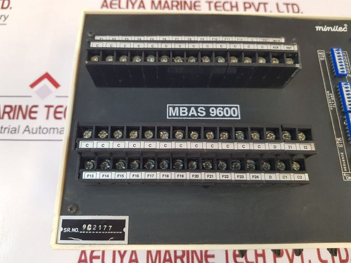 Minilec Mbas 9600 Alarm Annunciator