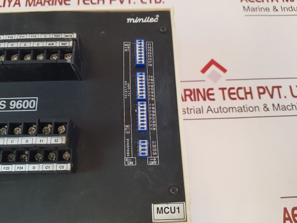 Minilec Mbas 9600 Alarm Annunciator