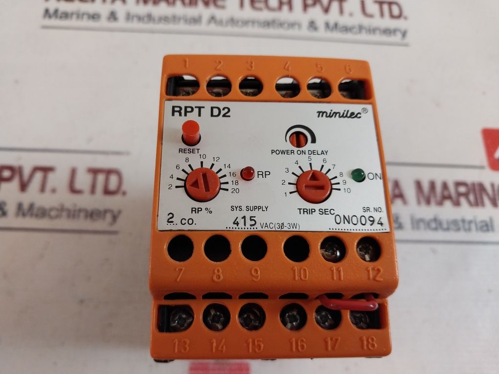 Minilec  Rpt D2 [2Co] Reverse Power Relay