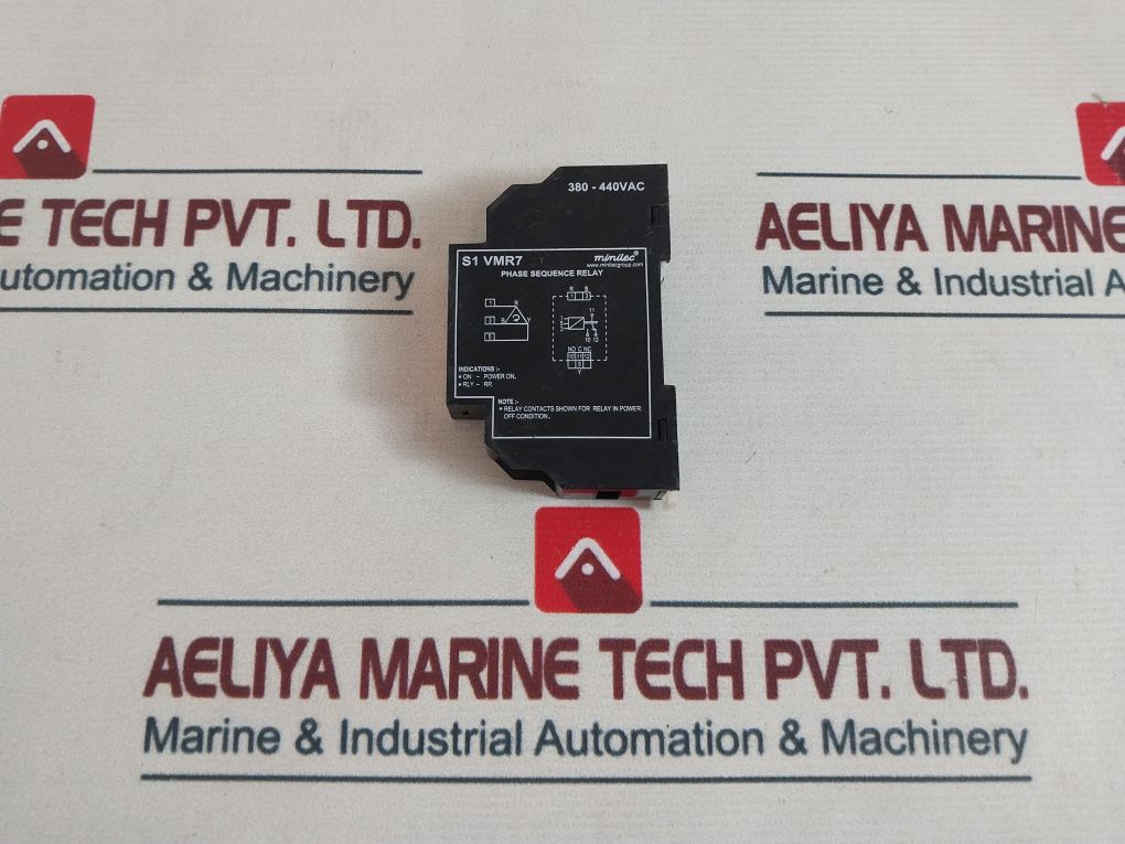 Minilec S1 Vmr7 Phase Sequence Relay