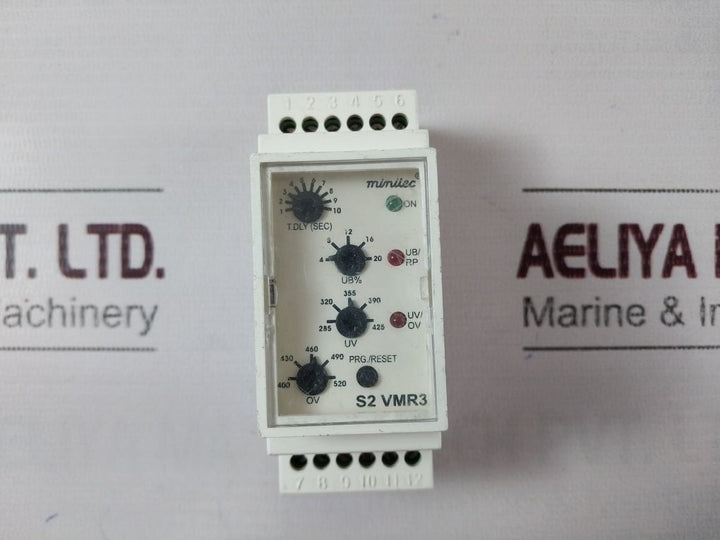 Minilec S2 Vmr 3 Phase Failure & Uv/Ov Relay