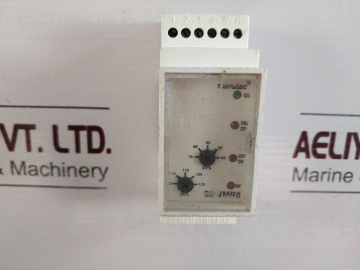 Minilec S2 Vmr6 Phase Failure Uv/Ov Relay 415 Vac