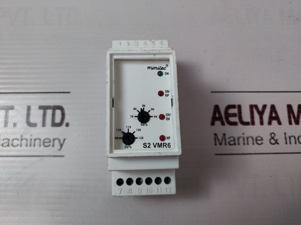 Minilec S2 Vmr6 Phase Failure & Uv/Ov Relay