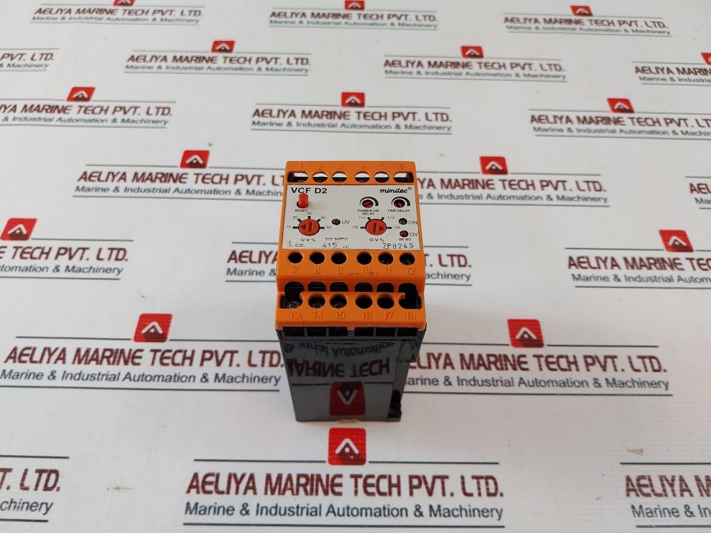Minilec Vcf D2 Under/Over Voltage Relay 415Vac