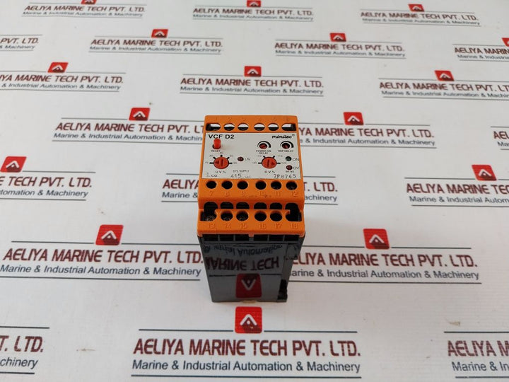Minilec Vcf D2 Under/Over Voltage Relay 415Vac