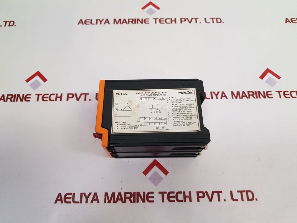 Minilec Vct D2 Voltage Monitoring Relay