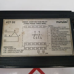 Minilec Vct D2 Voltage Monitoring Relay