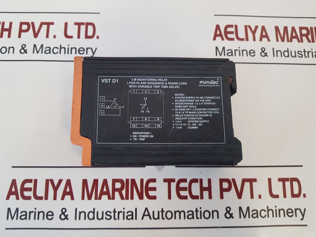 Minilec Vst D1 Monitoring Relay