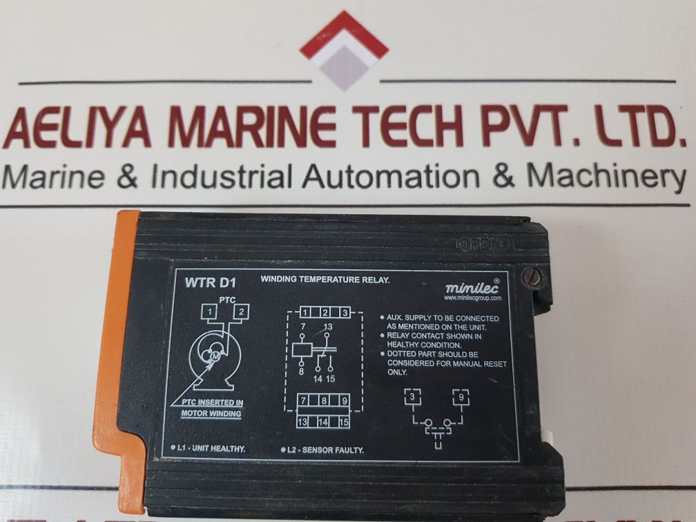 Minilec Wtr D1 Winding Temperature Relay