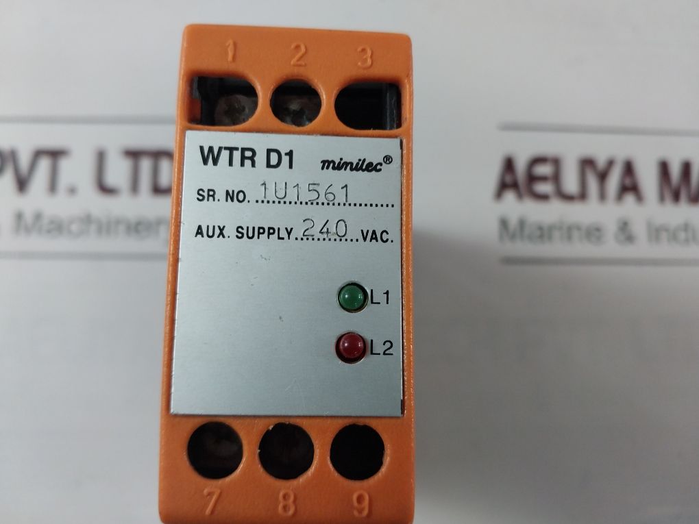 Minilec Wtr D1 Winding Temperature Relay 240V Ac