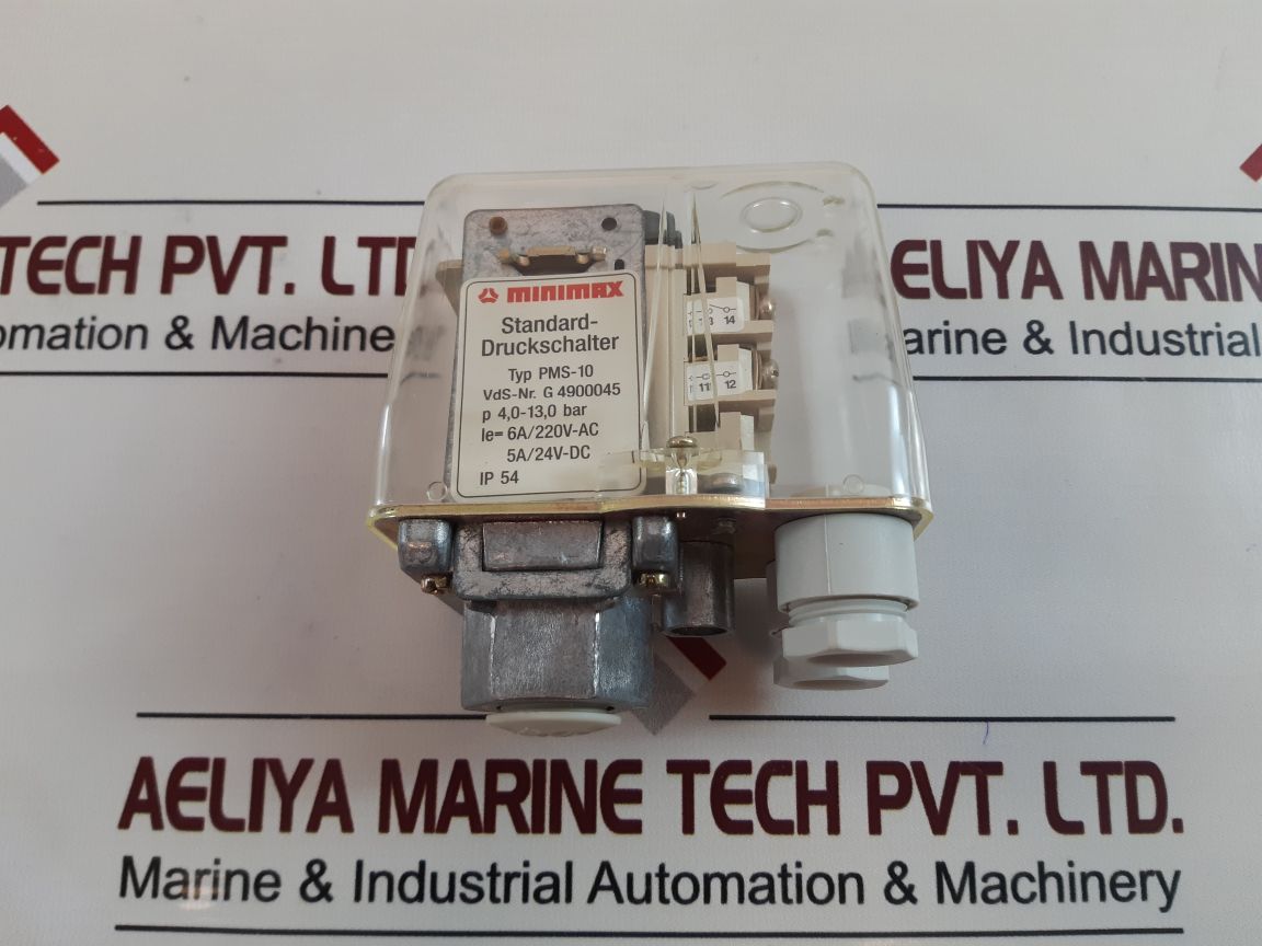Minimax Pms-10 Standard Pressure Switch
