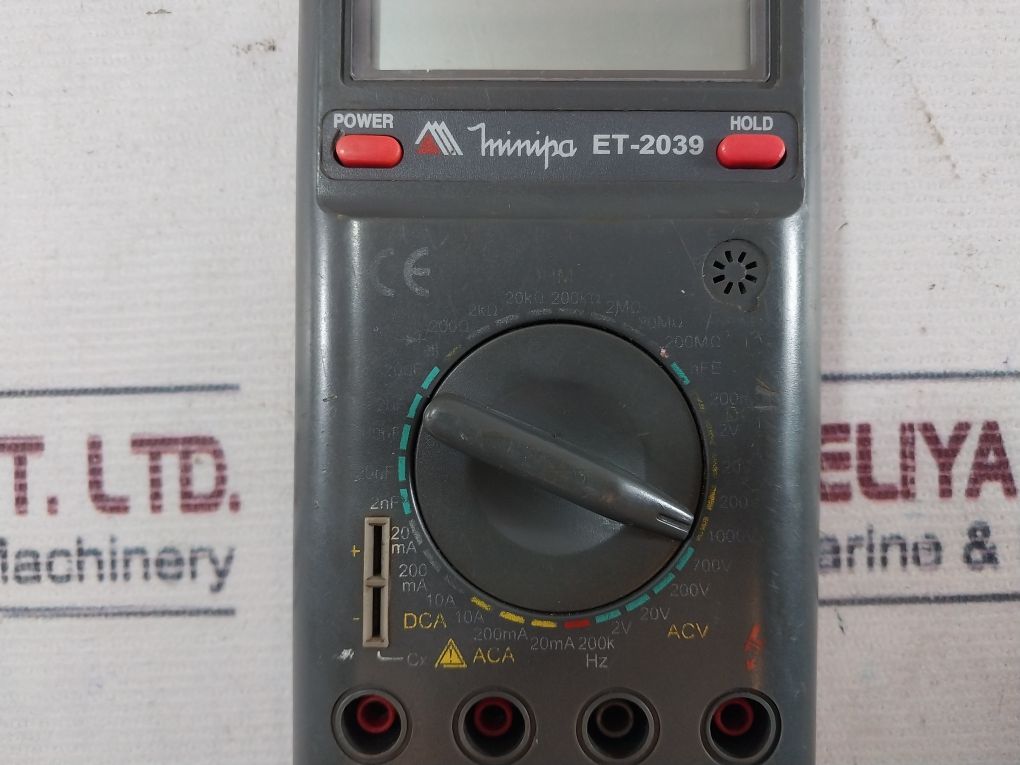 Minipa Et-2039 Multimeter 200Ma 250V