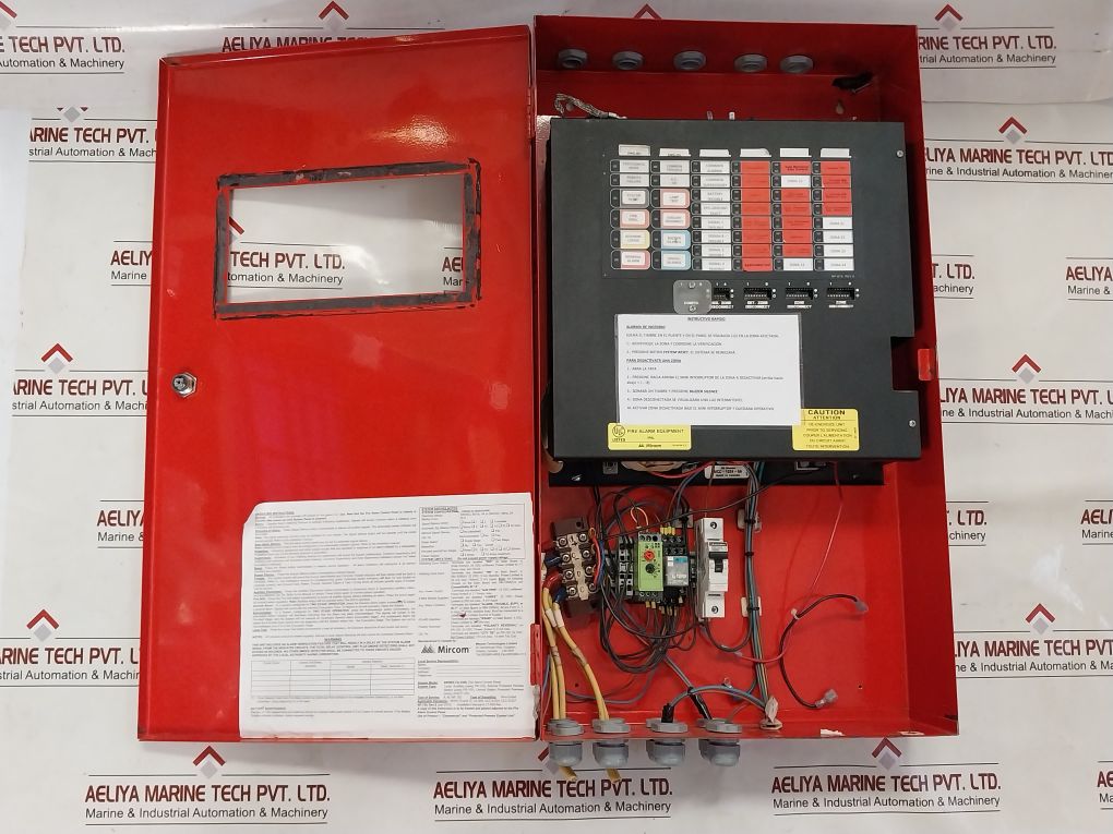 Mircom Fa-1000 Fire Alarm Control Panel