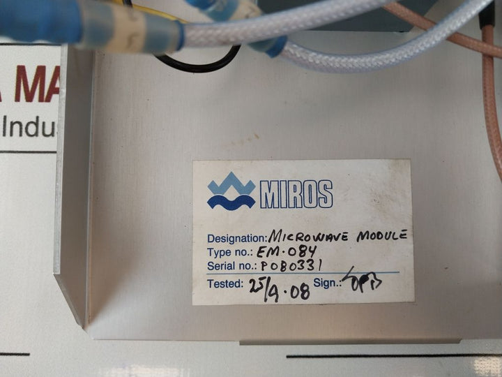Miros Em.084 C-band Transceiver 20001-1