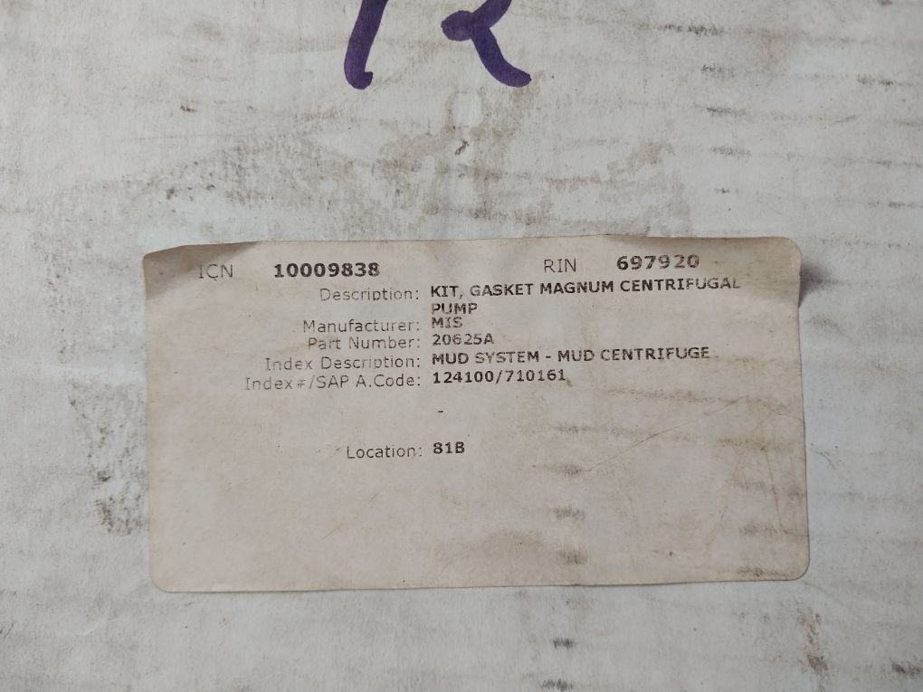 Mission/National Oilwell 20625A Gasket Kit 641103353