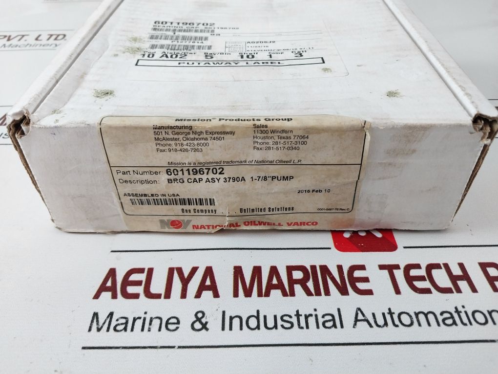 Mission 601196702 1-7/8” Pump Bearing Cap