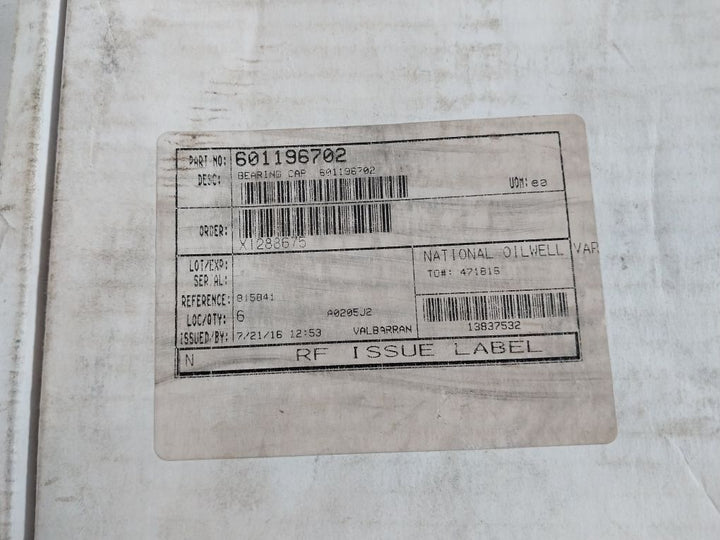 Nov-mission 601196702 1-7/8” Pump Bearing Cap