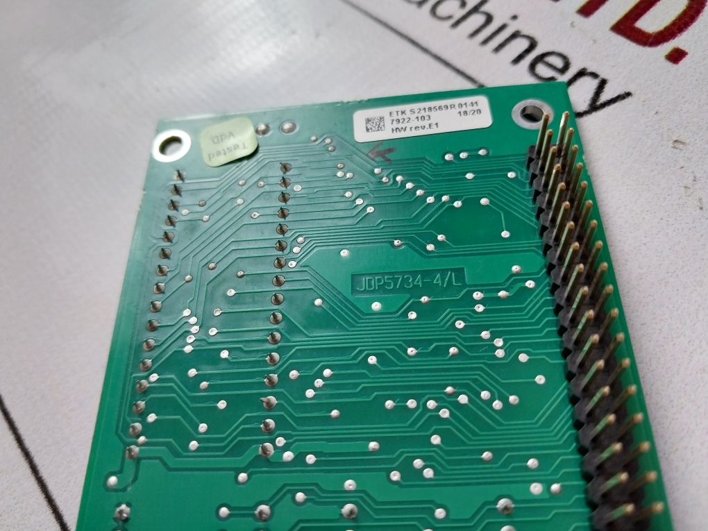 Mission Cpu-196 Rev.: E Pcb Card