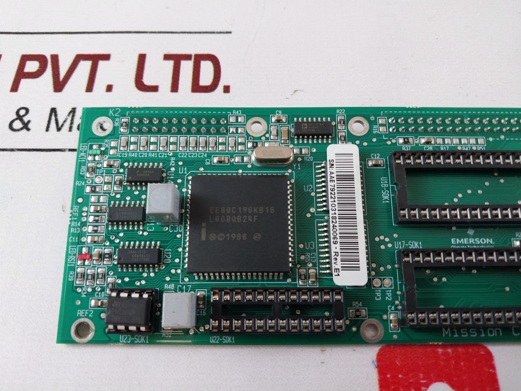 Mission Cpu-196 Rev.: E Pcb Card