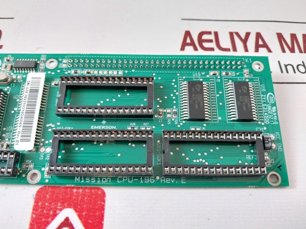 Mission Cpu-196 Rev.: E Pcb Card