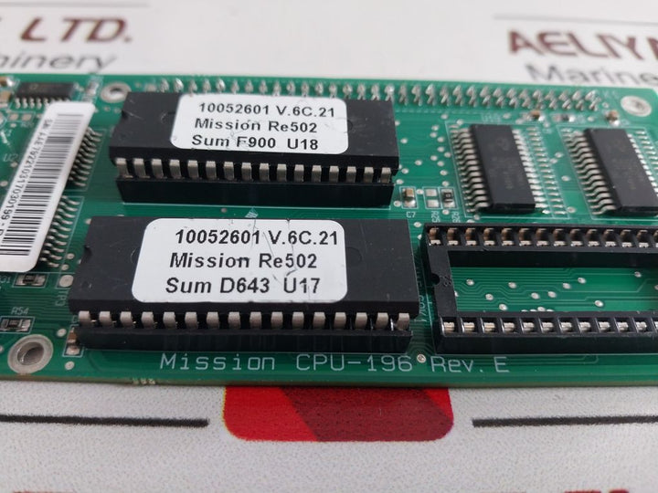 Mission Cpu-196 Rev.:E Pcb Card