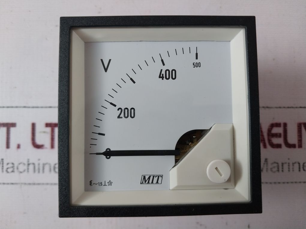 Mit Zg Q 2708 Volt Meter 0-500 V