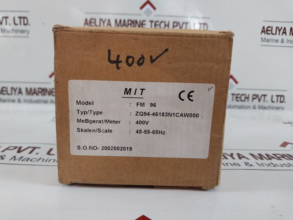 Mit Fm 96 Panel Meter Zq94-46183N1Caw000 45-55-65Hz
