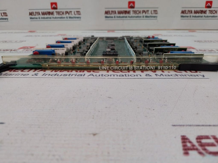 Mitel 9110-110 8 Station Line Circuit Board