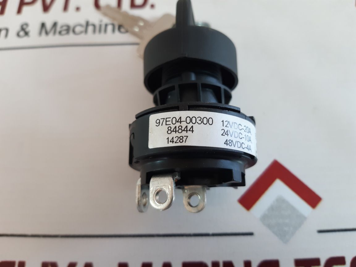Mitsubishi 97E04-00300 Electrical Key Switch J1B1B