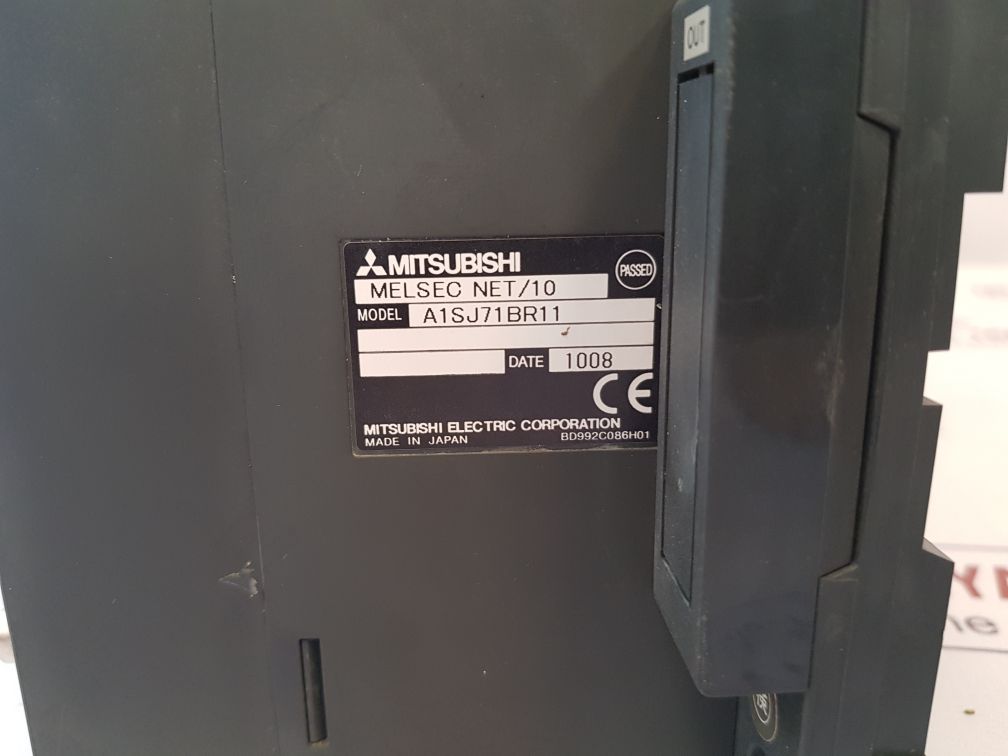 Mitsubishi A1S61Pn,A2Ushcpu-s1,A1Sx42,A1Sy42,A1S68Ad,A1Sj71Br11 Module Rack