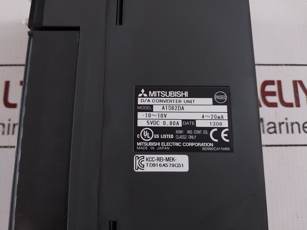 Mitsubishi Electric A1S62Da D/A Converter Unit 5Vdc