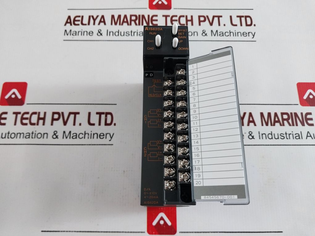 Mitsubishi Electric A1S62Da D/A Converter Unit 5Vdc
