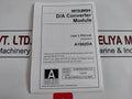 Mitsubishi Electric A1S62Da D/A Converter Unit 5Vdc