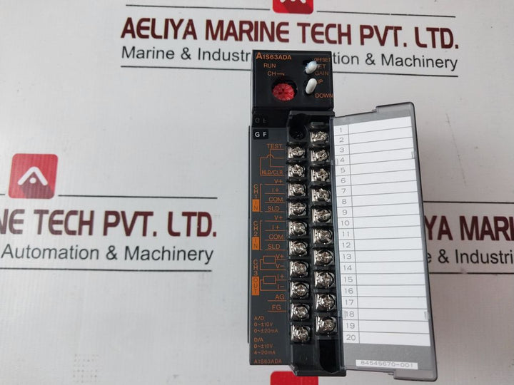 Mitsubishi A1S63Ada A/D/A Converter Unit