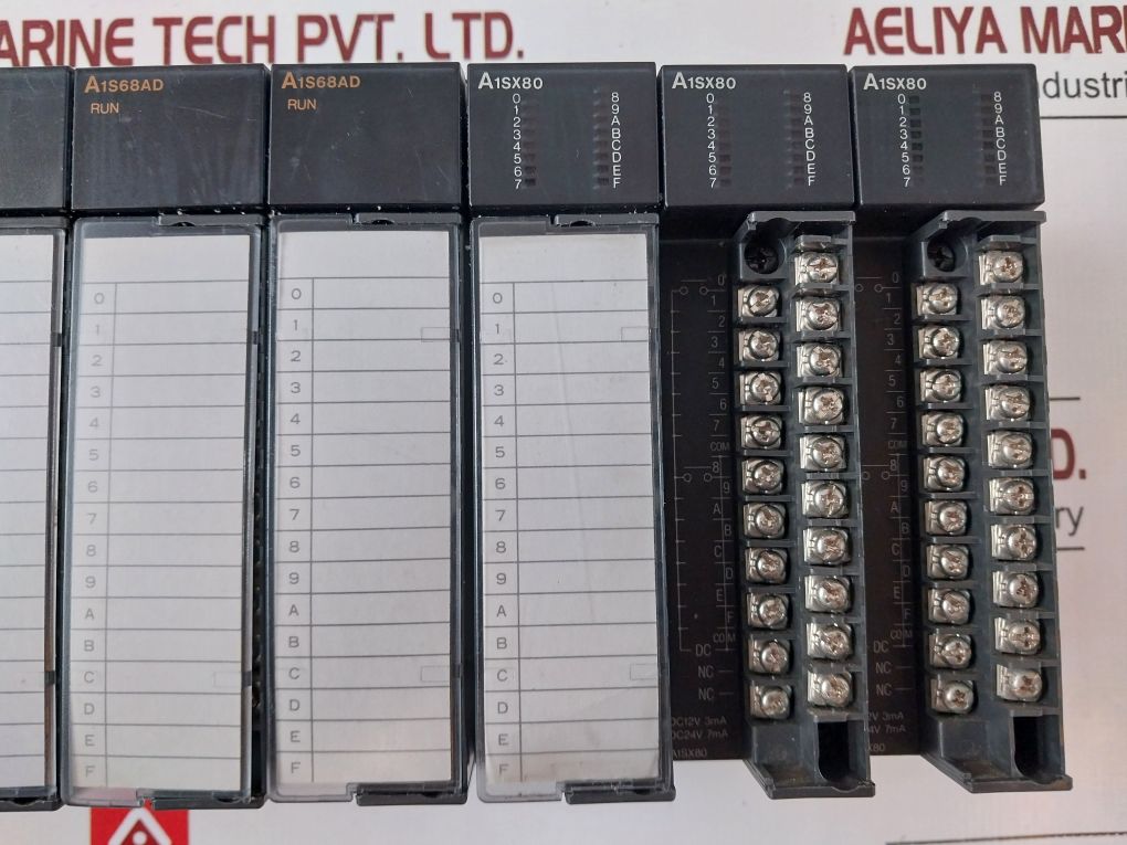 Mitsubishi A1S63P,A2Shcpu, A1S68Ad ,A1Sx80 Module Rack