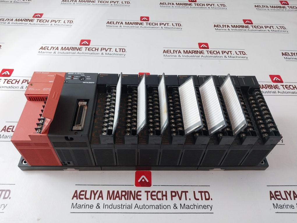 Mitsubishi A1S63P,A2Shcpu, A1S68Ad ,A1Sx80 Module Rack