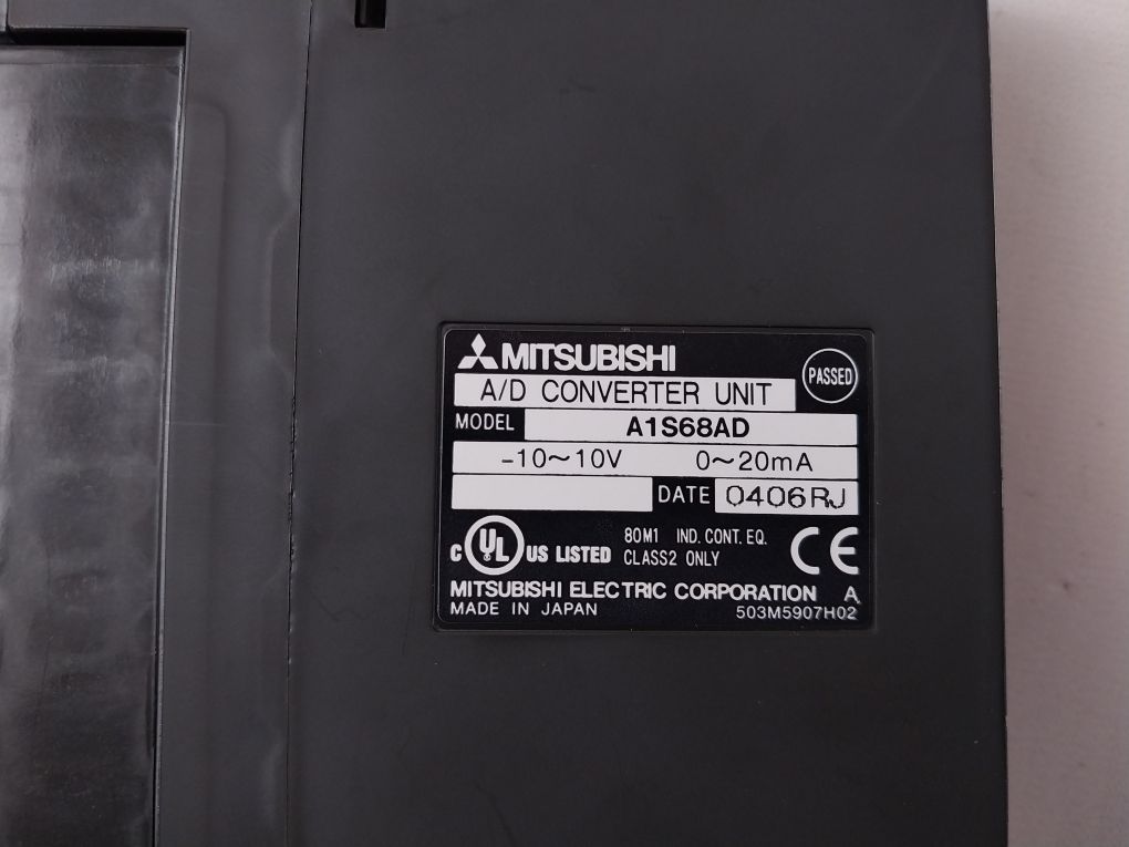 Mitsubishi A1S68Ad A/D Converter Unit 
