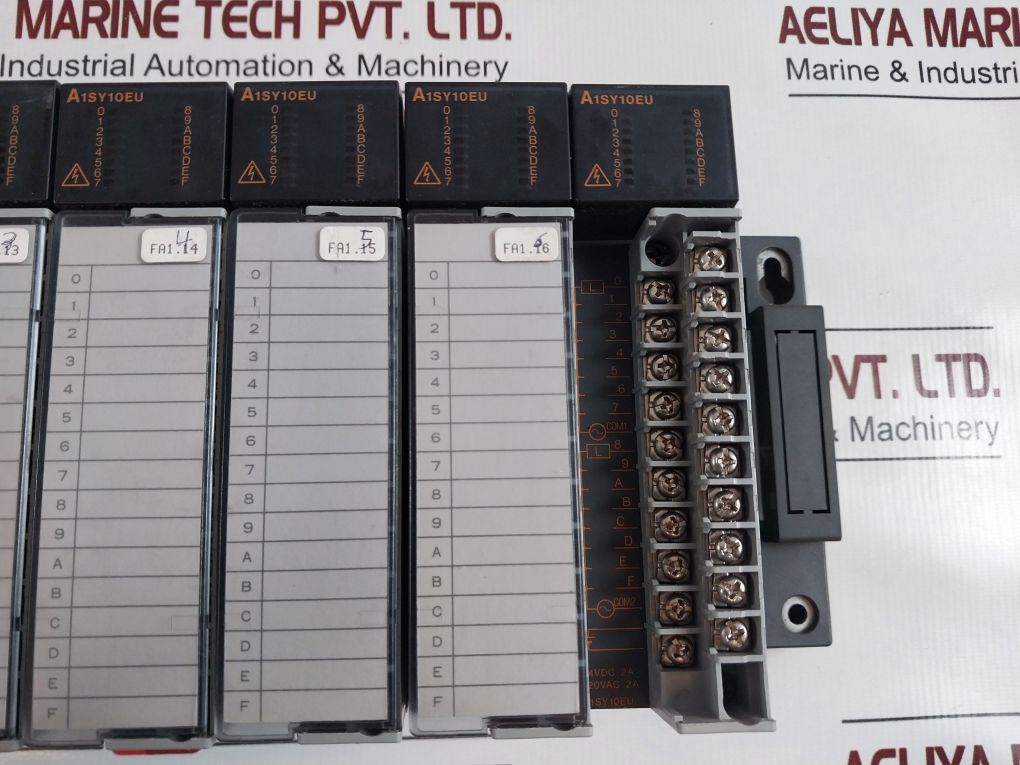 Mitsubishi A1S68B-s1,A1S63P,A1Sx80,A1Sy10Eu Module Rack