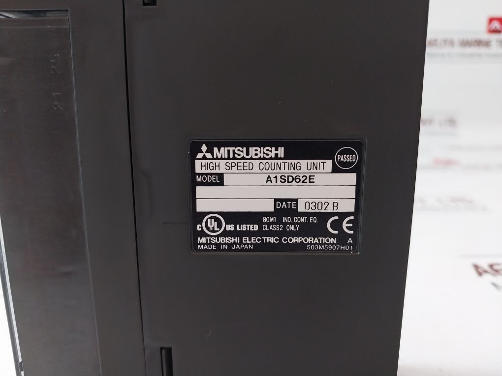 Mitsubishi Electric A1Sd62E High Speed Counting Unit