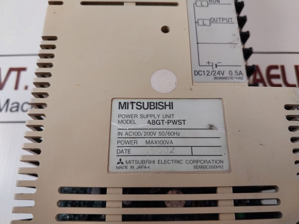 Mitsubishi A8Gt-pwst Power Supply Unit