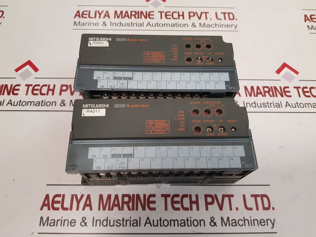 Mitsubishi Cc-link Melsec Aj65Bt-68Td Thermocouple Input Unit