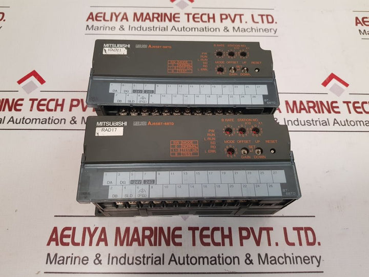 Mitsubishi Cc-link Melsec Aj65Bt-68Td Thermocouple Input Unit