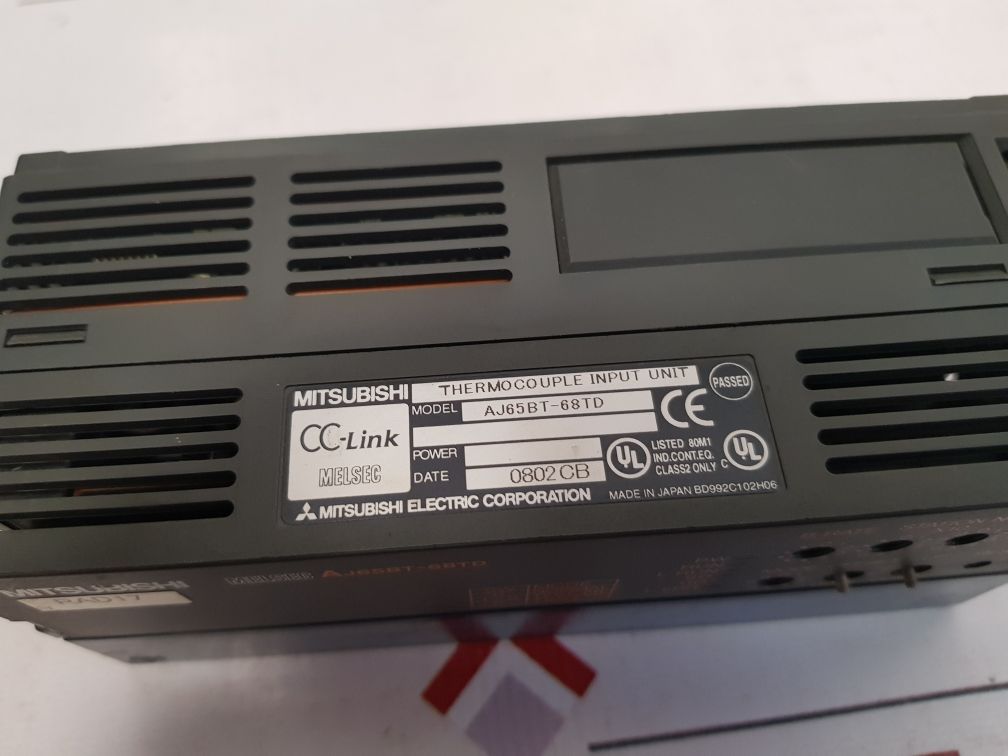 Mitsubishi Cc-link Melsec Aj65Bt-68Td Thermocouple Input Unit