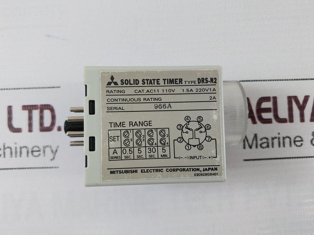 Mitsubishi Drs-n2 Solid State Timer Ac100/110V