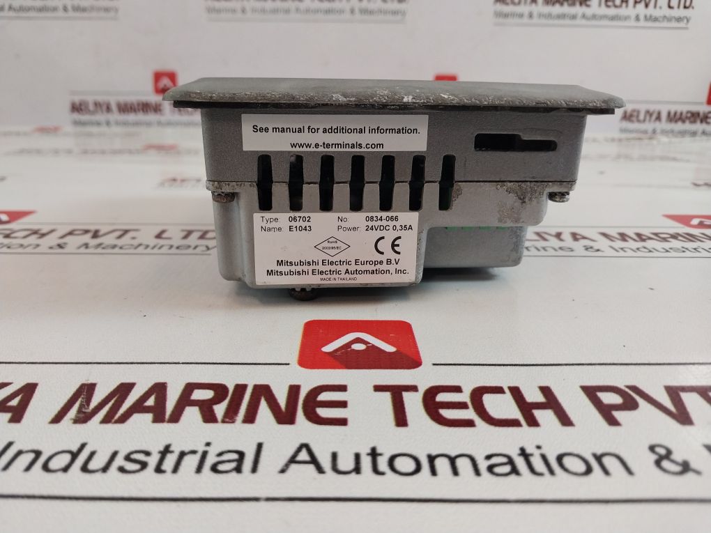 Mitsubishi E1043 Touch-screen Hmi Display 06702 Version 1.03 [Display Issue]